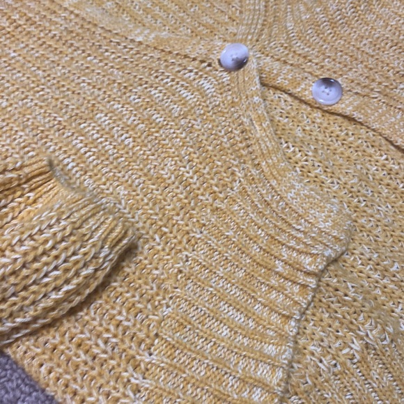 EUC Wild Fable Slouchy Gold Cardigan XS - Picture 6 of 13